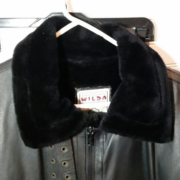 Men's Wilda Leather Coat - Picture 3 of 12